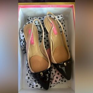 Isaac Mizrahi Sling Back Small Heels Women’s 6.5